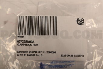 65722EN00A CLAMP-HOOD ROD