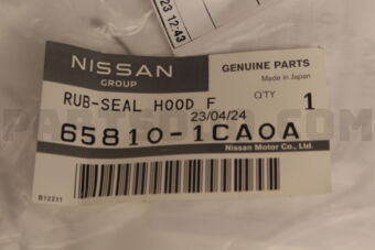 658101CA0A SEAL-HOOD
