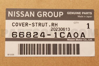 668241CA0A COVER-STRUT,RH