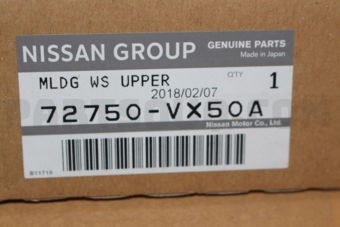 72750VX50A MOULDING-WINDSHIELD UPPER,CENTER