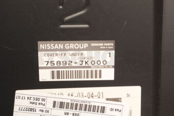 75892JK000 COVER-FRONT UNDER