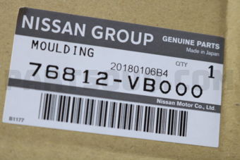 76812VB000 MOULDING-DRIP,RH