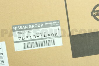 768131LA0A MOULDING-DRIP,LH