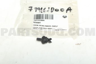 79916JD00A HOOK-REAR PARCEL SHELF