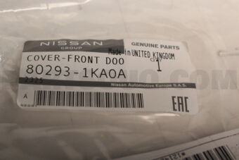 802931KA0A COVER-FRONT DOOR CORNER,INNER LH