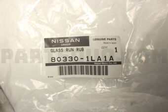 803301LA1A GLASS RUN RUBBER-FRONT DOOR,RH