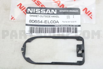 80654EL00A GASKET-OUTSIDE HANDLE,FRONT DOOR