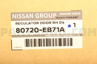80720EB71A REGULATOR ASSY-DOOR WINDOW,RH