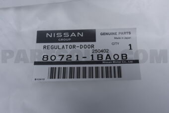 807211BA0B REGULATOR ASSY-DOOR WINDOW,LH