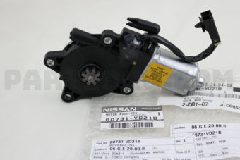 80731VD21B MOTOR ASSY-REG