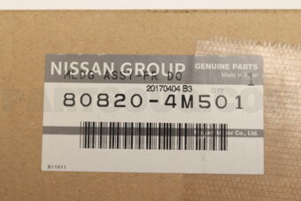 808204M501 MOULDING ASSY-FRONT DOOR OUTSIDE,R