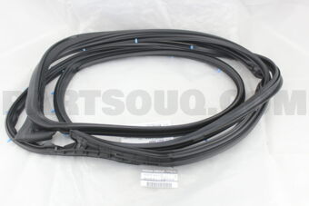 80831VB002 Nissan WEATHERSTRIP-FRONT DOOR,LH