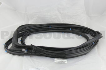 80831VB002 Nissan WEATHERSTRIP-FRONT DOOR,LH
