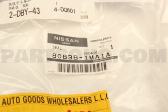 808381MA1A SEAL-FRONT DOOR PARTING,RH