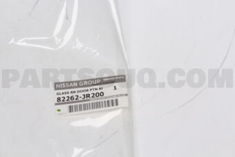 82262JR200 GLASS-REAR DOOR CORNER,RH