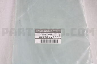 82262VB000 GLASS-REAR DOOR CORNER,RH