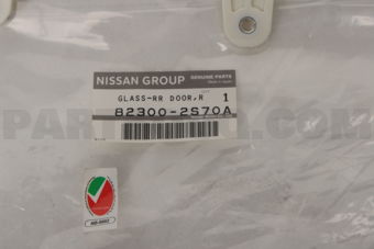 823002S70A GLASS ASSY-REAR DOOR WINDOW,RH