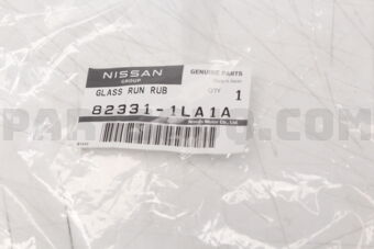 823311LA1A GLASS RUN-REAR DOOR WINDOW,LH