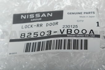82503VB00A LOCK ASSY-REAR DOOR,LH
