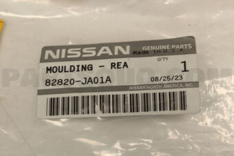 82820JA01A MOULDING-REAR DOOR OUTSIDE,RH
