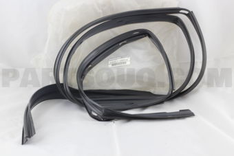 83357VX60A GLASS RUN-SIDE WINDOW,2ND LH