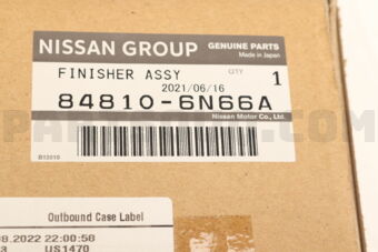 848106N66A FINISHER ASSY-TRUNK LID