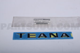 848959Y000 EMBLEM-TRUNK LID