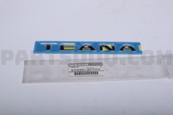 848959Y000 EMBLEM-TRUNK LID