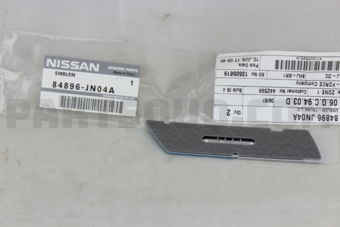84896JN04A EMBLEM-BACK DOOR