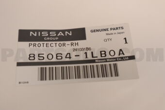 850641LB0A PROTECTOR-REAR BUMPER,RH