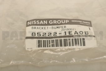 852221EA0B BRACKET-REAR BUMPER SIDE,RH
