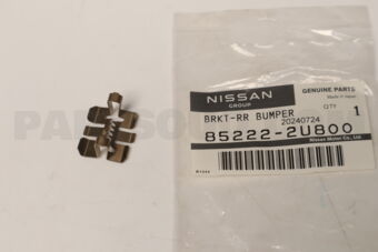 852222U800 BRACKET-FRONT BUMPER