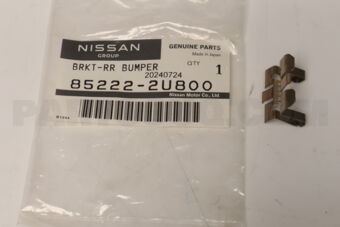 852222U800 BRACKET-FRONT BUMPER