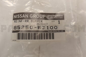 85250WJ100 REINFORCE-REAR BUMPER STAY