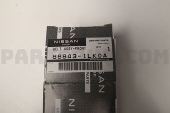 868431LK0A BELT ASSY-BUCKLE,FRONT SEAT LH