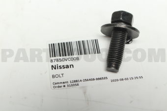 87850VC00B BOLT