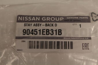 90451EB31B STAY ASSY-BACK DOOR,LH
