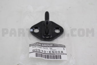 90570EN00A STRIKER ASSY-STORAGE LID FLAP LOCK
