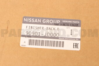 90901JD000 FINISHER-BACK DOOR,LOWER