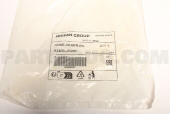 92400JD200 HOSE-HEATER,INLET