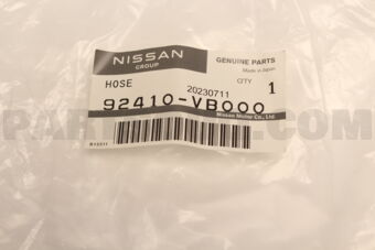 92410VB000 HOSE-HEATER,OUTLET