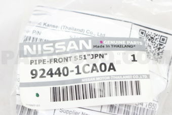 924401CA0A PIPE ASSY-FRONT COOLER,HIGH