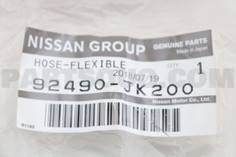 92490JK200 HOSE-FLEXIBLE,HIGH