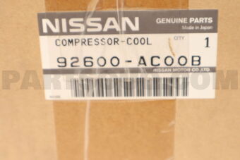 92600AC00B COMPRESSOR-COOL