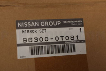 963000T081 MIRROR SET-OUTSIDE