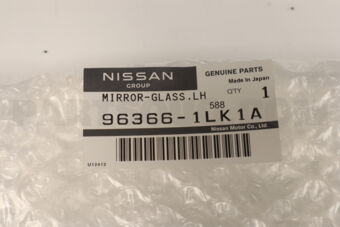 963661LK1A GLASS-MIRROR,LH