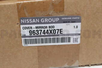 963744X07E COVER-MIRROR BODY,LH
