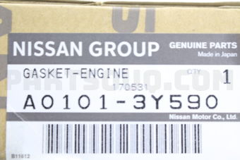 A01013Y590 GASKET-ENGINE
