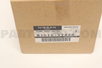 B1010VJ226 PUMP ASSY-WATER