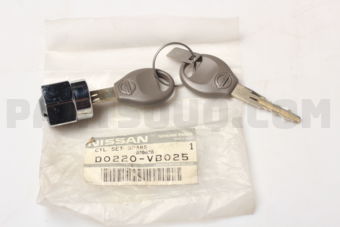 D0220VB025 CYLINDER SET-SPARE WHEEL